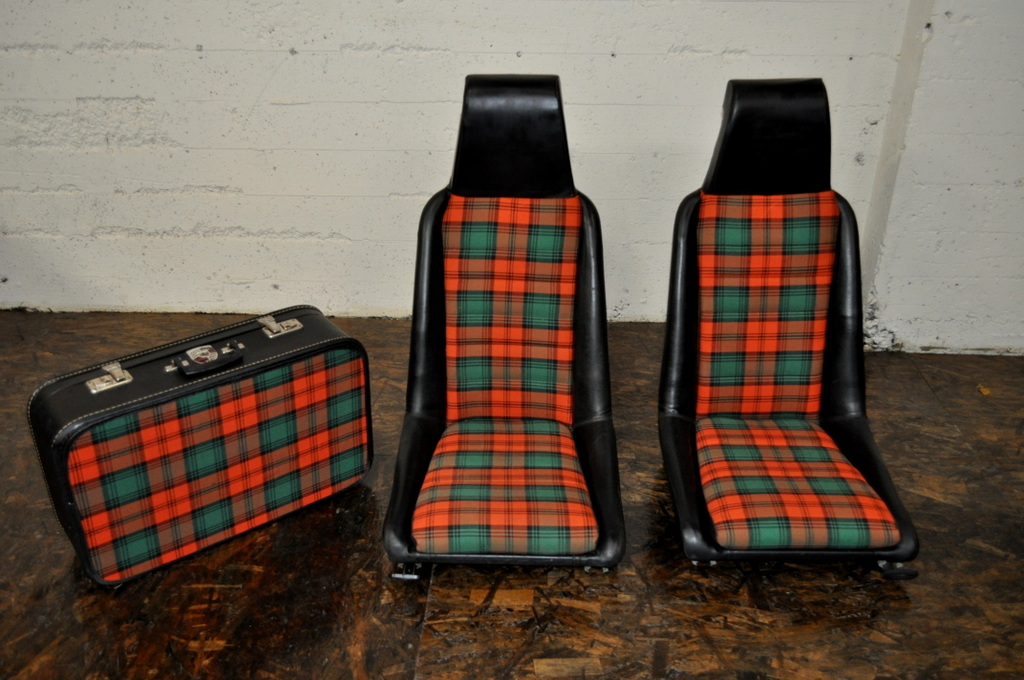 914World Plaid seats upholstery tutorial