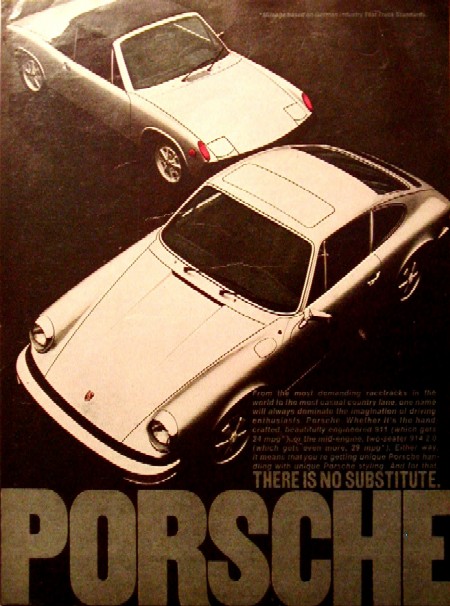 Реклама Порше 914
