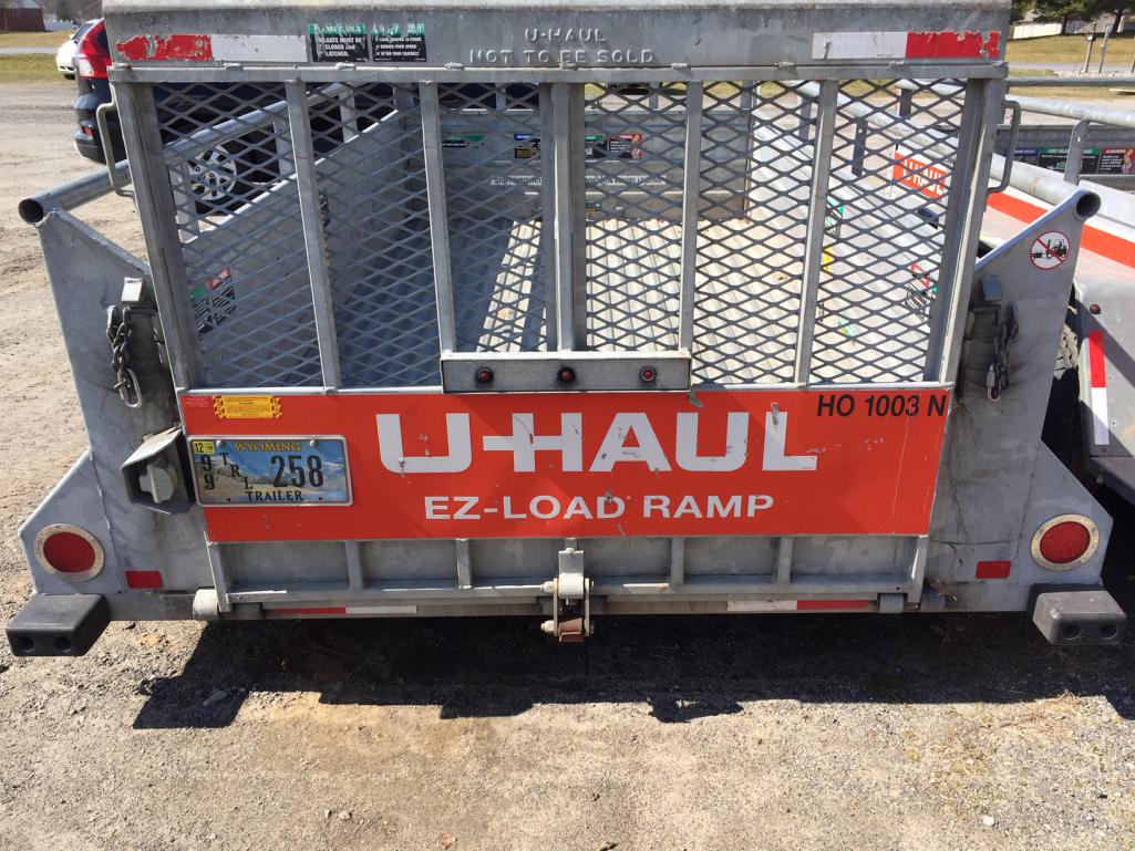 uhaul ez load ramp width