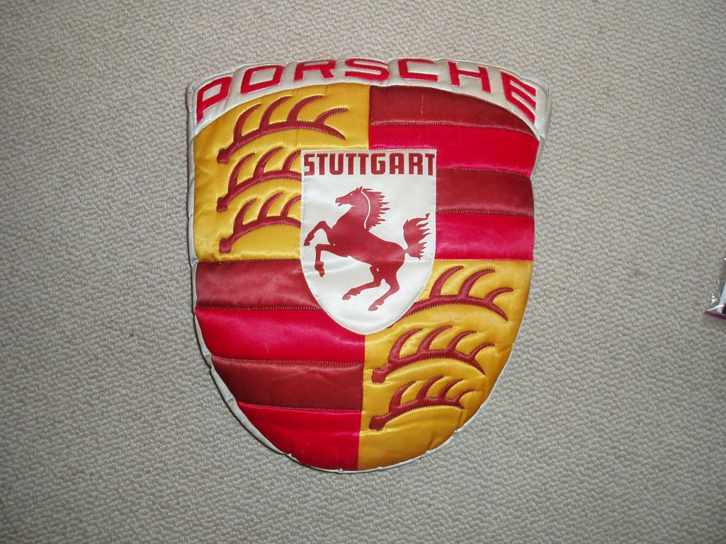 porsche pillow