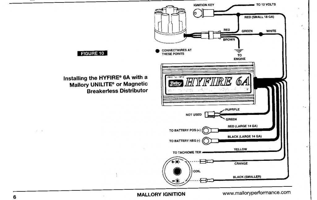 Mallory Distributor Wiring Diagram