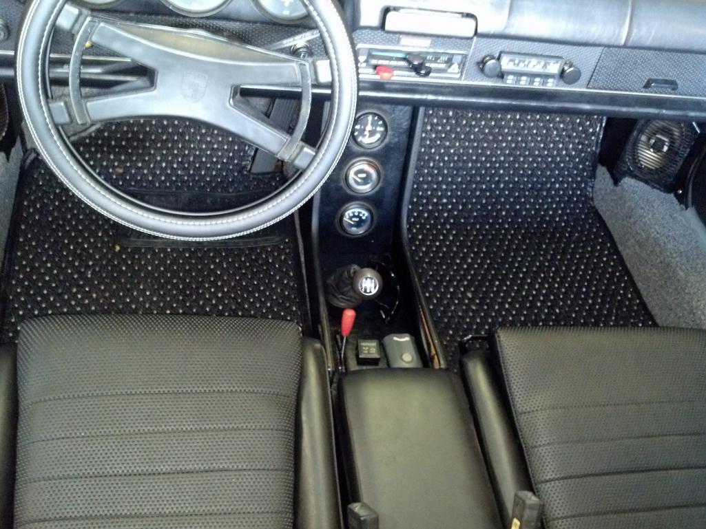 Porsche 914 70-71 Charcoal Grey Perlon Felt Interior Carpet Set