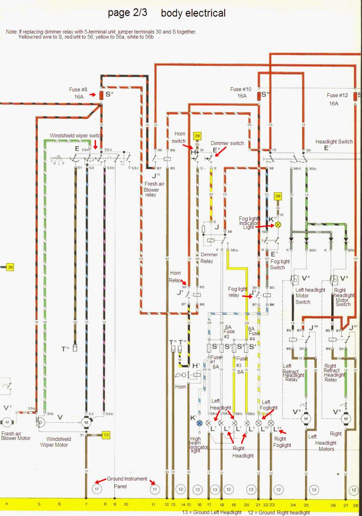 Porsche 914 Wiring Diagram - flilpfloppinthrough