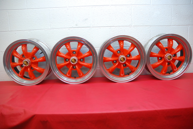 空冷 VW EMPIタイプ 8スポーク 空冷 VW EMPI エンピ 8スポーク スタイル ホイール (黒,ガンメタ