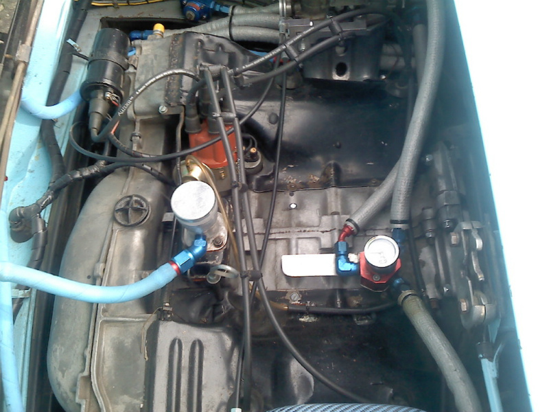 > Tangerine Racing cable linkage