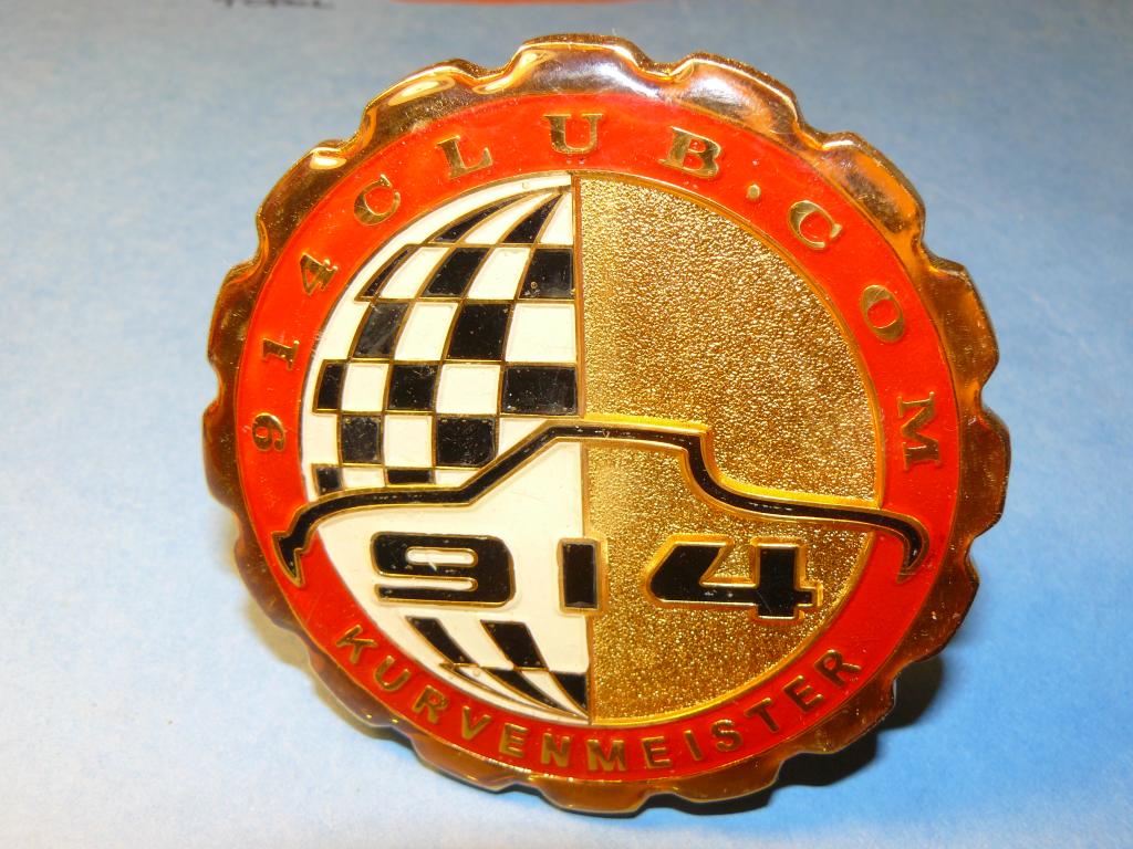 Vintage Car Grille Badge Porsche Club GB Great Britain - Ruby Lane