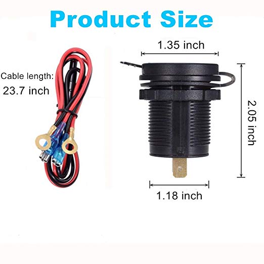 car cigarette lighter socket sizes 914World.com > Anyone know the diameter of the cigarette lighter hole?